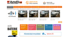 Desktop Screenshot of iautodily.cz